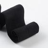 [Pronta Entrega Preto e Branco] Espinha de Peixe Dupla Fosca com Borda Dobrada em Nylon Elástico Spandex Multitamanho