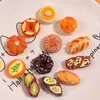 Pan de Crema Falso Comida Pastel Accesorios de Resina Niños Bricolaje Materiales Hechos a Mano Juguetes para Jugar en Casa Adornos de Moda