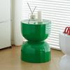Mesa Auxiliar Creativa Nórdica Cronógrafo Reloj de Arena Mesa de Esquina Mesa de Centro para Sofá de Diseño Hogar para Apartamento Pequeño Popular en Internet Taburete Bajo para Cambiarse los Zapatos