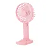 Ventilador pequeno portátil usb mini portátil recarregável dormitório de estudante silencioso de mesa pequeno ventilador elétrico atacado logo