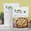 Bolsa de Embalaje para Alimentos de Patas de Pollo Deshuesadas Personalizada Compuesto de Papel de Aluminio Impresión Digital Bolsita Autoportante de Ocho Lados con Cierre Zip para Té, Nueces