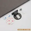 Furo de sucção de porta em liga de zinco sem furo visível forte sucção magnética porta de quarto exposta anti-colisão batente de porta batente de porta de sucção magnética