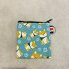 Monedero de dibujos animados, minibolso creativo y bonito para llaves, tarjetas, bolsa de tela, bolsa de lona para almacenamiento, bolsa japonesa con cremallera