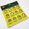 40MM candado pequeño de cobre amarillo fila de candados pequeños de cobre candado para mochila de estudiante cabeza de candado pequeña cilindro de candado de cobre candado pequeño