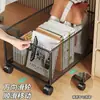 Estante de almacenamiento de libros debajo del escritorio con ruedas, caja de almacenamiento móvil para la organización de libros en el salón de clases de estudiantes de secundaria.