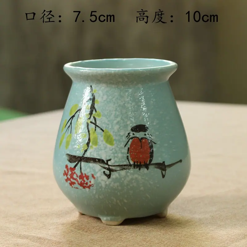 手绘蓝色2
