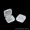 Caja Pequeña Cuadrada de Plástico PP Caja para Tapones de Oído Caja de Almacenamiento para Componentes de Joyería Anzuelos de Pesca Caja de Compartimento Único con Tapa Fabricante Caja para Tapones de Oído