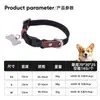 Collar para Perro de Tela Vaquera Collar para Mascota Correa para el Cuello para Perros Pequeños, Cachorros, Teddy, Bichón, Collar con Correa para Paseo de Perro