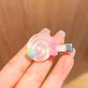 Lindo Lolipop de Hada de Fresa Pasador Pinza de Pato Corazón de Niña Pinza Pequeña Dulces Accesorios para el Cabello Pasador