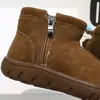 Botas de Algodón Cálidas para Bebé Botines Cálidos Botas de Nieve para Niños Zapatos de Algodón para Niños Pequeños e Infantes 6761