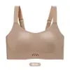 Sujetador sin costuras transfronterizo para tallas grandes para mujer, diseñado para minimizar la apariencia de los senos grandes, crear un efecto adelgazante, proporcionar soporte lateral, prevenir la flacidez y es adecuado para bustos pequeños; es un sujetador sin alambres