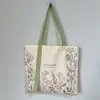 Bolsa de Lona Caricatura Gato Kate Bolso de Mano Bolso de Hombro Ligero Bolsa de Compras Bolsa para el Almuerzo Bolsa a Cuadros