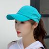 Gorra de béisbol de secado rápido con parte superior semivacía, gorra de verano para niños con visera pequeña, se puede atar con cola de caballo alta, sombrilla, gorra para el sol