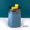 Caixa de Palitos Criativa Tipo Empurrar Porta-Palitos Automático Frasco de Palitos Portátil Caixa de Palitos Quadrada Transparente Nórdica