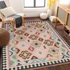 En stock Alfombra Persa Retro Sala de Estar Área Grande Resistente a la Suciedad Cojín para Mesa de Café Manta para Sofá Dormitorio Manta de Mesita de Noche Fácil de Cuidar