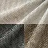 Capa de Almofada Grossa de Chenille, Capa de Almofada Lisa com Trama Cruzada, Capa de Almofada de Sofá, Removível e Lavável, Macia e Confortável