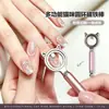 Manicure Olho de Gato Magnetita Absorvendo Padrão Multifuncional Cola de Esmalte Pedra Barra Magnética Cilíndrica Ferramenta Especial para Salão de Unhas