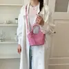 Bolso de Mano de Moda Estilo Coreano para Mujer 2026 Verano Nuevo Estilo Cesta de Verduras Bolso Cubo Sencillo Bolso Cruzado de Hombro Personalizado