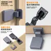 Bisagra ultrafina para puertas de armarios y gabinetes, bisagra con amortiguación hidráulica y buffer de dosificación en dos etapas, silenciosa