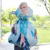 Nuevo globo de aluminio de 18 pulgadas con forma de Aisha Anna de pie con temática de Frozen Xuebao.