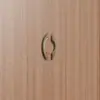 Manija de Puerta de Madera Minimalista Manija de Puerta de Compartimento Deslizante de Doble Apertura para Club de Baño de Pies Manija de Puerta de Diseño Original Chino