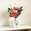 Peônias artificiais, espigas de trigo, ovos coloridos, frutas vermelhas, galhos decorativos, decorações de feriado, itens para festas de primavera e verão, flores de exportação, flores artificiais