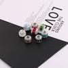 Perforadora de linterna larga transfronteriza con bola de taladro, agujero recto, cuentas sueltas, pulsera hecha a mano, collar, accesorios de joyería con cuentas