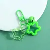 Chaveiro Pingente Sino Estrela de Cinco Pontas Colorido Kit de Materiais de Contas Artesanais DIY Acessórios para Decoração de Orelha
