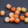 Cuentas de Calabaza de Jade Dorado Natural de 10 mm Cuentas Dispersas Nube Trasera Pulsera DIY Accesorios de Pulsera
