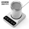 Calentador de Café Calentamiento a Temperatura Constante Posavasos Control de Temperatura de Dos Velocidades Posavasos USB Base de Temperatura Constante Juego Set de Regalo