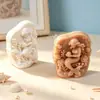 Molde de silicona para vela de coral vida marina relieve 3D sirena DIY adorno de yeso aromaterapia molde de resina