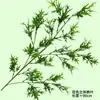 Bonsái Estilo Bosque Plantas Verdes Artificiales Verde Fresco Colgante de Pared para Bodas Flores Falsas Enredaderas de Flores de Plástico Decoración de Plantas