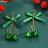 Joias de Natal Europeias e Americanas Novas Moda Fofo Liga de Zinco Alce de Óleo Floco de Neve Brincos Desenho Animado Criativos Brincos