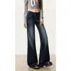Jeans slim com forro de fleece, cintura média-alta, versátil, microflare para mulheres, novo estilo outono e inverno 2026, calça bootcut de comprimento cropped e estendido