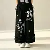 Conjunto Casual de Verão Estilo Coreano para Meninas (Crianças Maiores), Novo Conjunto de Top Color Block com Laço e Bolinhas de Verão