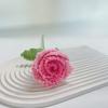 Flor artificial eterna rosa Luoshen de lana tejida a mano terminada regalo de cumpleaños regalo de Tanabata Día de San Valentín