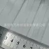 Cinta envolvente de medio pliegue de espiga no brillante elástica, banda de ribete para cuello y puño de plumón de nailon engrosado, cinta envolvente para ropa