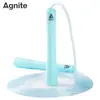 Cuerda para Saltar Fluorescente de PVC Deli Angnet F4136 con Mango de Espuma, Cuerda de Algodón con Contador Mecánico para Niños