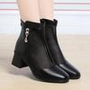 Sandalias de Malla para Mujer, Nuevo Estilo Primavera y Verano, Tacón Grueso, Zapatos Altos Huecos Transpirables, Suela Suave, Sandalias para Mamá de Mediana Edad, Talla Grande