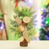 25CM decorações de Natal desktop janela exibição mini árvore de Natal decoração vaso festival cena layout decorações