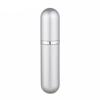 Ponto J002-5ml Frasco de Perfume Redondo de Alumínio com Duas Pontas Frasco Vazio de Vidro Tubo de Perfume Estilo Batom Tubo de Alumínio Frasco Cosmético
