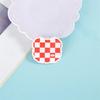 Broche de Desenho Animado em Acrílico Personalizado Fofo Sem Palavras Emblema de Suor Mesmo Estilo do Xiaohongshu Patch Transparente Acessórios Personalizados