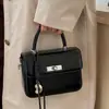 Bolsas de Nicho de Gama Alta para Mujer 2025 Nuevo Bolso de Mano de Invierno Bolso Pequeño Cuadrado de Moda Simple Versátil Bolso de Hombro Cruzado