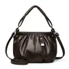 Bolsa Feminina de Couro Macio de Alta Qualidade Bolsa para Mãe 2026 Novo Estilo Bolsa de Ombro Feminina de Grande Capacidade Bolsa Transversal Feminina da Moda