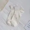 Calcetines Finos de Verano para Mujer, Malla Estilo Coreano, Absorbentes de Sudor, Transpirables, Calcetines Cortos de Encaje Estilo Ballet, Calcetines de Mujer sin Costuras de Puntos al por Mayor