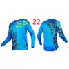 Traje de Carrera de Manga Larga Bicicleta de Montaña Campo Traviesa Secado Rápido Camisa Cultural Tld Traje de Descenso Fox Traje de Ciclismo Superior