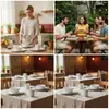 Conjunto de Louça Branca de Porcelana com 16 Peças, 4 Canecas, 4 Tigelas, 4 Pratos de Salada, 4 Pratos de Jantar, Atacado em Volume para Restaurante, Hotel, Catering, Uso Doméstico