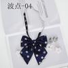 Gravata Borboleta Bolinhas Chanfrada Estilo Coreano Estilo Preppy Meninas Gola de Pena Flor Uniforme Uniforme Escolar Traje de Marinheiro Uniforme Jk Gravata Borboleta