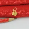 Pulseira de ouro areia pingente DIY latão banhado cor de ouro loja de ouro 24k com pingente de ouro falso outlet de fábrica