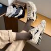 Calcetines para Hombre Otoño e Invierno Nuevos de Doble Aguja Rayas Descendentes Hombres Gruesos Color Sólido Rayas Verticales Negocios Cálidos Calcetines de Lana Calcetines de Invierno para Hombre